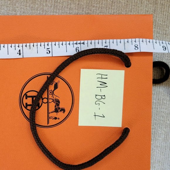 Authentic Hermès Shopping Bag with Ribbons - Picture 5 of 7